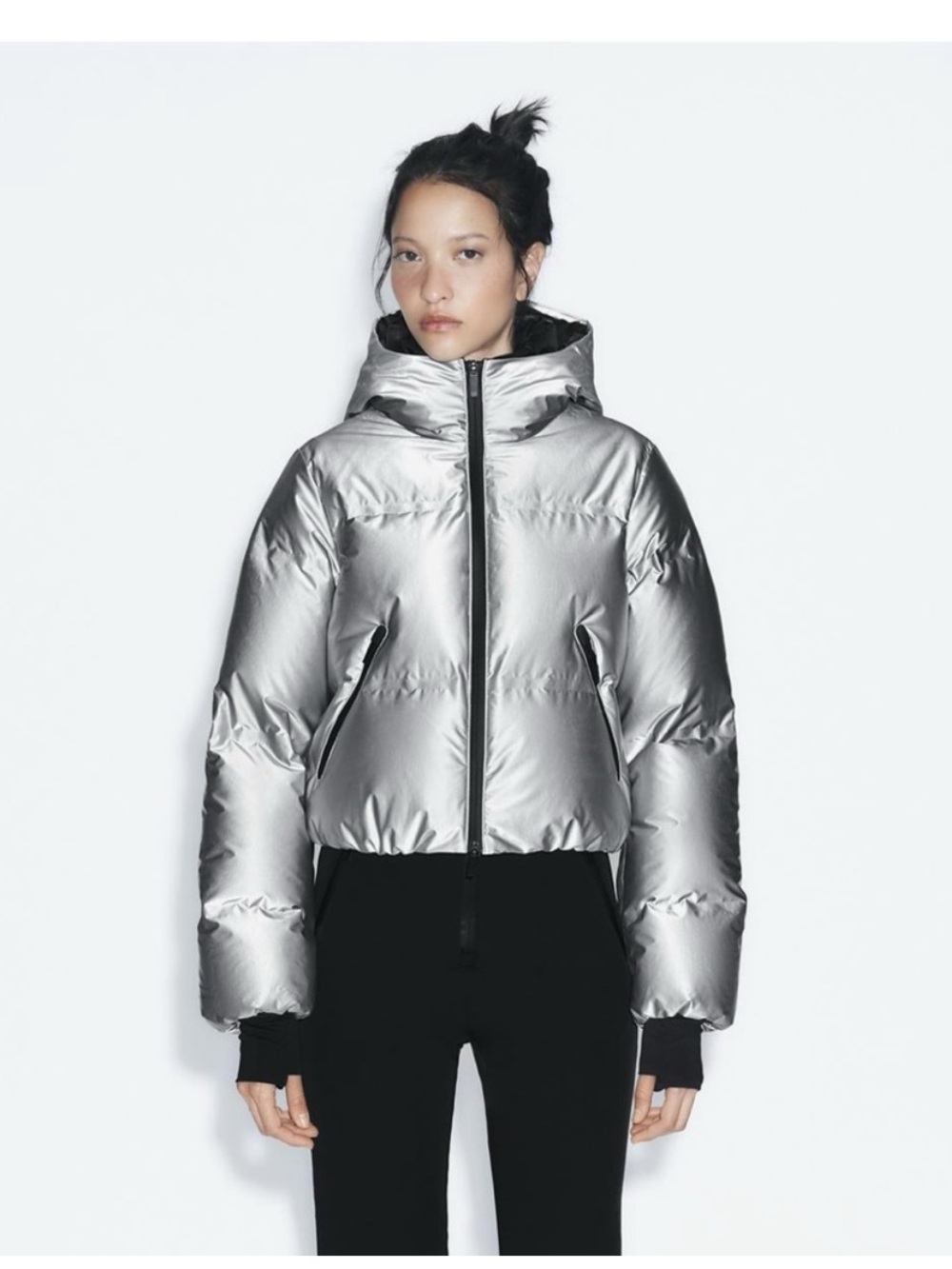 ZARA Winter Waterproof Ski Puffer Jacket NWT XL